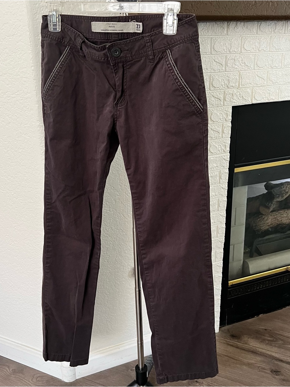 Y2K Brown Pants Sz.27